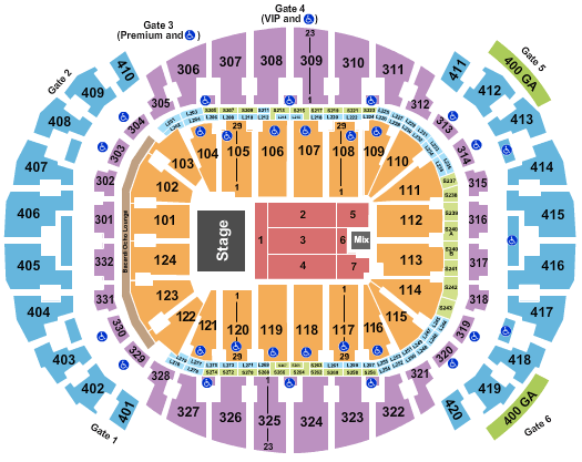 Kaseya Center Carlos Vives Seating Chart